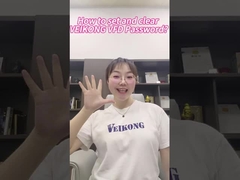 ¿Cómo establecer y borrar contraseñas del variador de frecuencia VEIKONG?