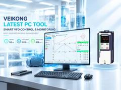 La herramienta para PC VEIKONG VFD simplifica el control de su inversor