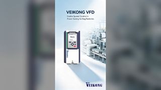 VEIKONG VFD en fábrica de bolsas de plástico